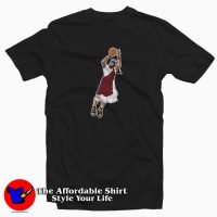 Jumpshot Jesus Funny T-Shirt