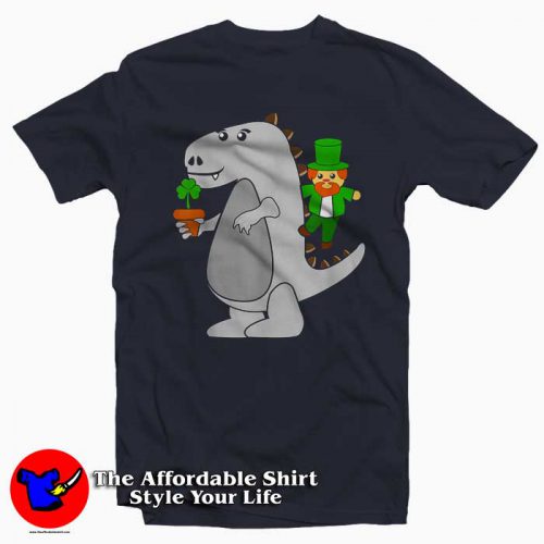 Leprechaun Dragon Clover Toddler T Shirt 500x500 Leprechaun Dragon Clover Toddler St. Patrick's Day T Shirt