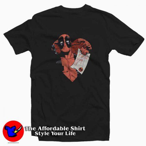 Marvel Deadpool Love To Do List 500x500 Marvel Deadpool Love To Do List Tee Shirt