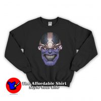 Marvel Thanos Grinning Face Sweatshirt