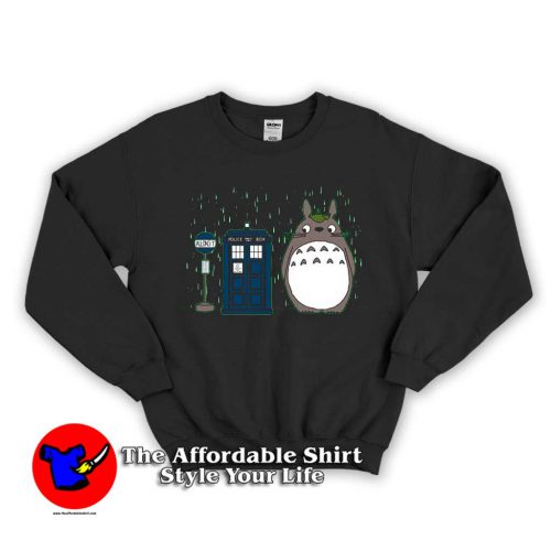 Men Doctor Who Telephone Box Neighbor 500x500 Doctor Who Telephone Box Neighbor Sweatshirt