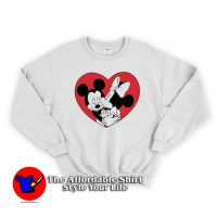 Mickey Minnie Valentine Cute Sweatshirt