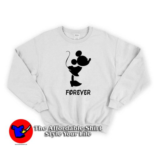 Mikie Mouse Forever Together Couple 500x500 Couple Mikie Mouse Forever Woman Sweatshirt