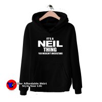 Neil Thing Stuff With Attitude Hoodie