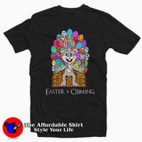 Rabbit Easter Egg Throne Funny T-Shirt