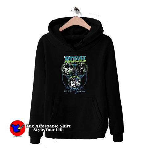 Rush Live in Concert Classic 500x500 Rush Live in Concert Classic Hoodie