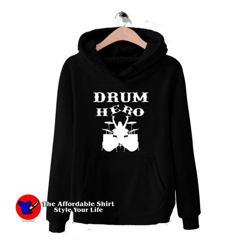 STUFF WITH ATTITUDE Drum Hero 500x500 STUFF WITH ATTITUDE Drum Hero Hoodie