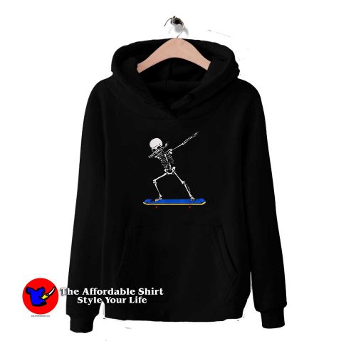 Skeleton DAB on Skateboard 500x500 Skeleton DAB on Skateboard Hoodie