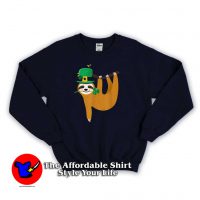 Sloth Leprechaun Sloth Lover Sweatshirt