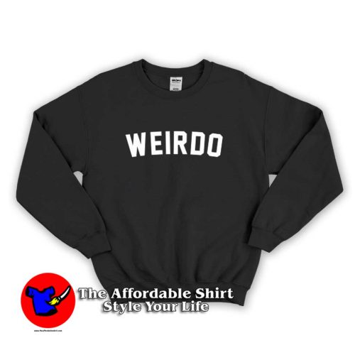 Weirdo Slogan Streetwear 500x500 Weirdo Slogan Streetwear Graphic Sweatshirt