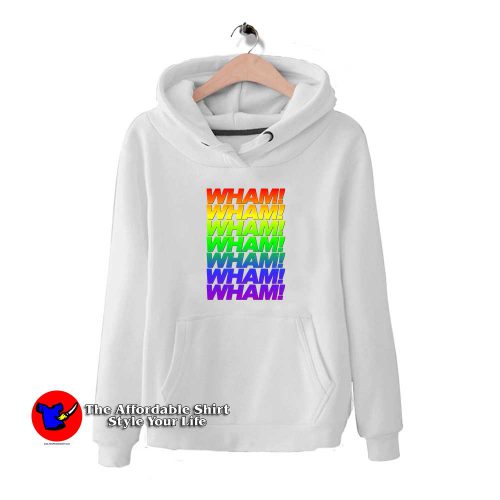 Wham Wham Rainbow 500x500 Wham Wham Rainbow Hoodie