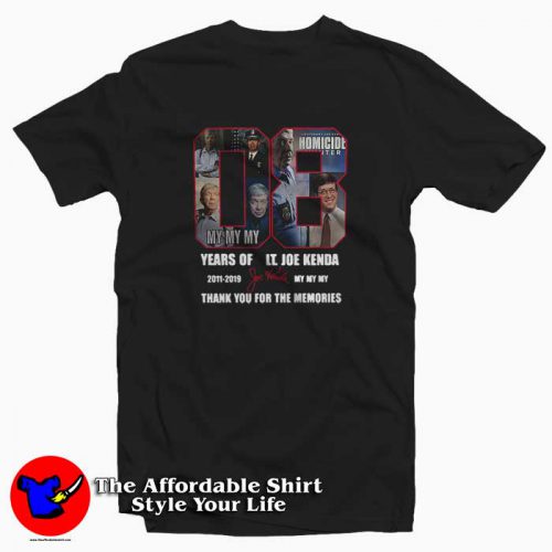 08 years of LTJoe Kenda 500x500 08 Years Of LTJoe Kenda T Shirt For Thank The Memories