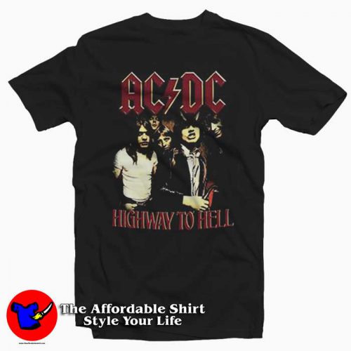 ACDC Highway To Hell 500x500 ACDC Highway To Hell T Shirt For Men Or Women