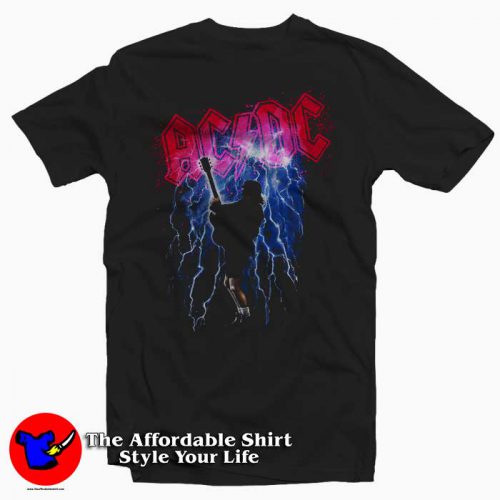 ACDC Special Edition Thunderstruck 500x500 ACDC Special Edition Thunderstruck T Shirt For Men Or Women