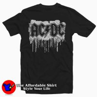 ACDC Special White Flame T Shirt