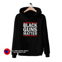 Bernie Rally Black Guns Matter Hoodie