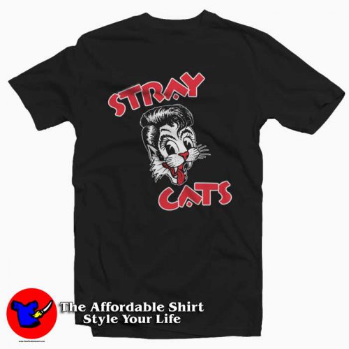 Cat Head Logo Stray Cats 500x500 Cat Head Logo Stray Cats T Shirt For Men Or Women