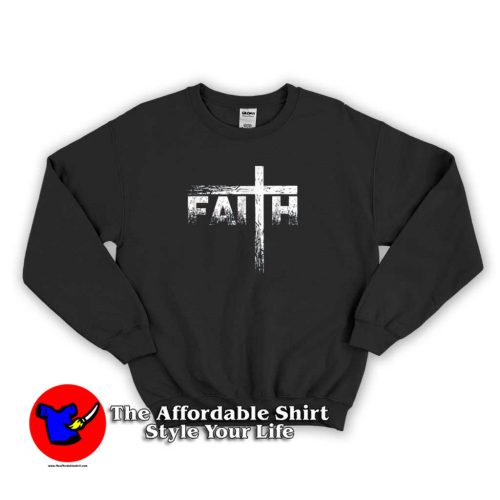 Christian Faith Cross 500x500 Christian Faith & Cross Unisex Hoodie