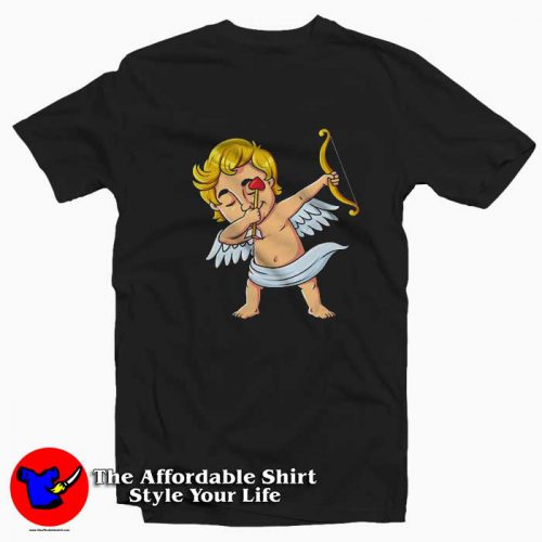 Dabbing Cupid 500x500 Dabbing Cupid Valentines Day T Shirt Valentine’s Day Gift