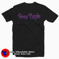 Deep Purple Graphic T Shirt