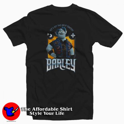 Disney Boys Onward Barley Pose 500x500 Disney Boys Onward Barley Pose T Shirt Disney Collection