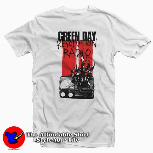 Green Day Radio Combustion 500x500 Green Day Radio Combustion T Shirt For Men Or Women