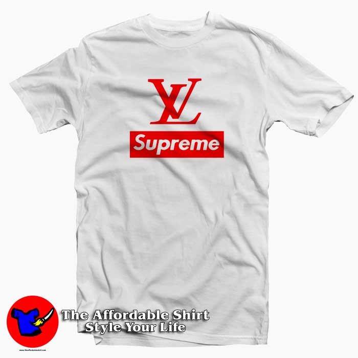 Louis Vuitton & Supreme T Shirt