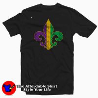 Mardi Gras Fleur De Lis T-Shirt