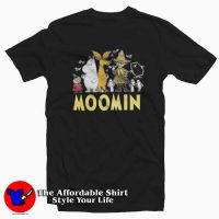 Vintage Moomin Group T-Shirt Cheap