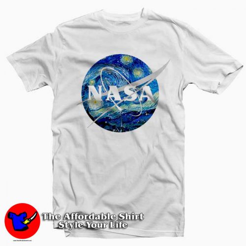 NASA Van Gogh Starry Night T Shirt 500x500 NASA Van Gogh Starry Night T Shirt