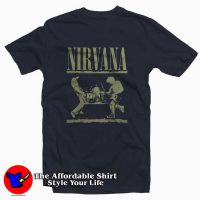 Nirvana Stage Blue T Shirt