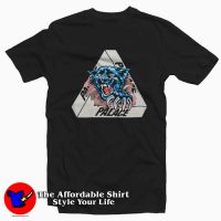 Palace Blue Tiger Ripped T-Shirt