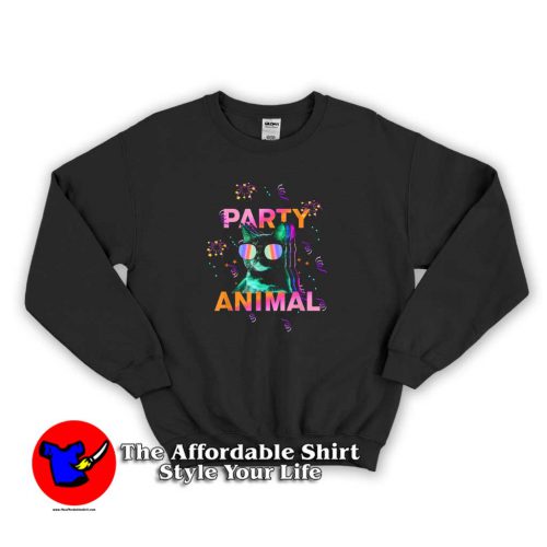 Party Animal Colorful Graphic 500x500 Party Animal Colorful Graphic Hoodie