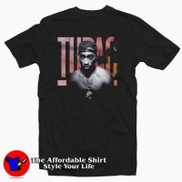 Tupac Shakur Pink Logo T Shirt