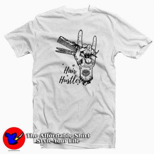 Post Malone Hair Hustler 500x500 Post Malone Hair Hustler T Shirt