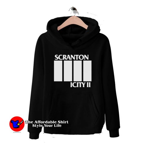 SCRANTONICITY II Black Flag 500x500 SCRANTONICITY II Black Flag Funny Hoodie Cheap