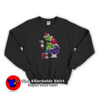 Santa Grinch Alabama LSU Sweatshirt