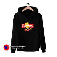 Supreme Smoking Bart The Simpsons Hoodie