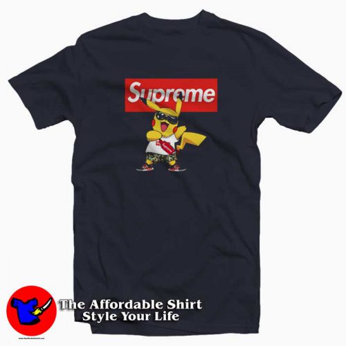 Supreme Pokemon Pikachu Singing 500x500 Supreme Pokemon Pikachu Singing T Shirt Supreme Collection