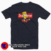 Supreme Smoking Bart The Simpsons T-Shirt