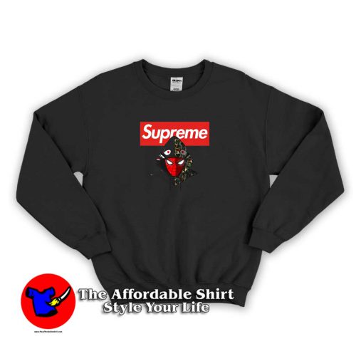 Supreme Spiderman Bape Hypebeast 1 500x500 Supreme Spiderman Bape Hypebeast Sweatshirt Supreme Collection