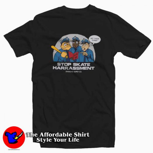 Three Cops 500x500 Diamond Supply Three Cops T Shirt Diamond Supply Collection