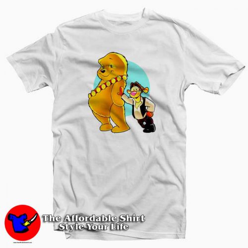 Tigger Pooh and Han Solo Star Wars 500x500 Tigger Pooh and Han Solo Star Wars T Shirt