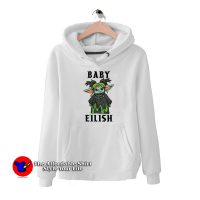 Baby Eilish Yoda Parody Hoodie