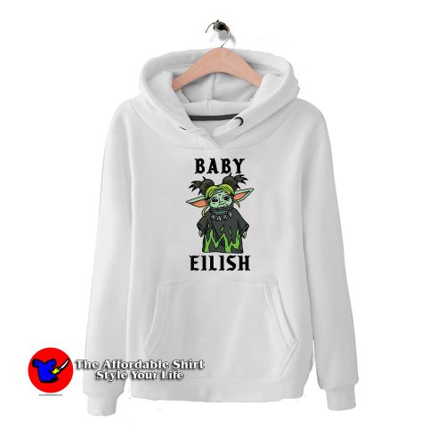 Baby Eilish Yoda Parody HoodieTAS 500x500 Baby Eilish Yoda Parody Hoodie Cheap