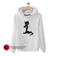 Black Cat Fuck You Tattoo Hoodie Funny