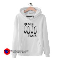 Funny Black Flats Parody Graphic Hoodie