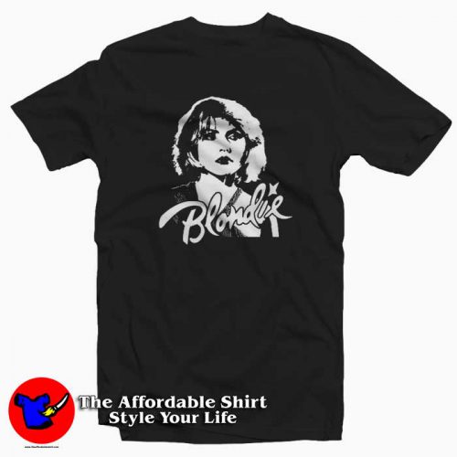 Blondie Vintage Rock 80s Band Tshirt 500x500 Blondie Vintage Rock Band 80s T Shirt Cheap