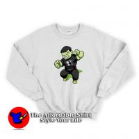 Chibi Supreme Hulk Mona Lisa Funny Sweatshirt