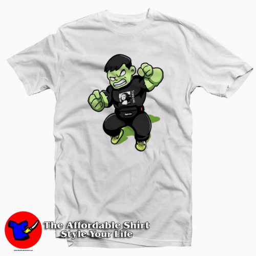 Chibi Supreme Hulk Mona Lisa Tshirt 500x500 Chibi Supreme Hulk Mona Lisa Funny T Shirt Uniqlo